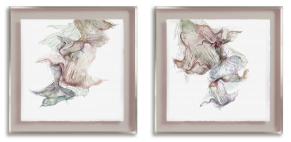 Silky Flounce in Deluxe Handmade Frames