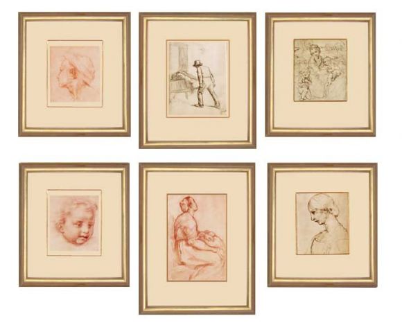 Raphael, Millet, del Sarto & Cigoli Drawings