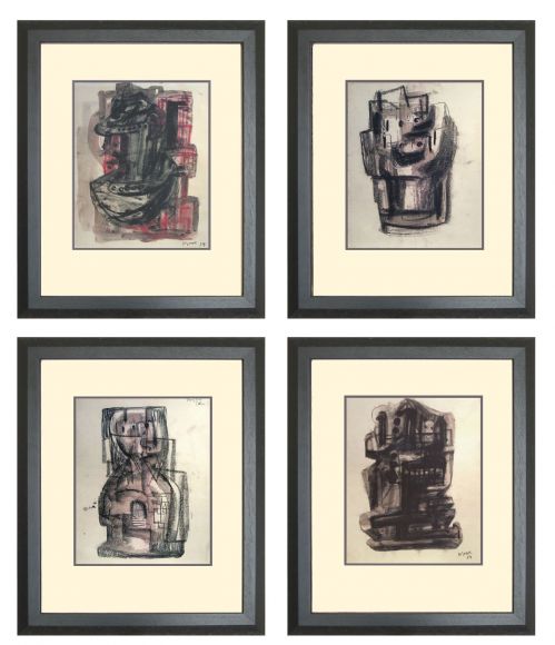 Henry Moore Drawings in StandardFrames