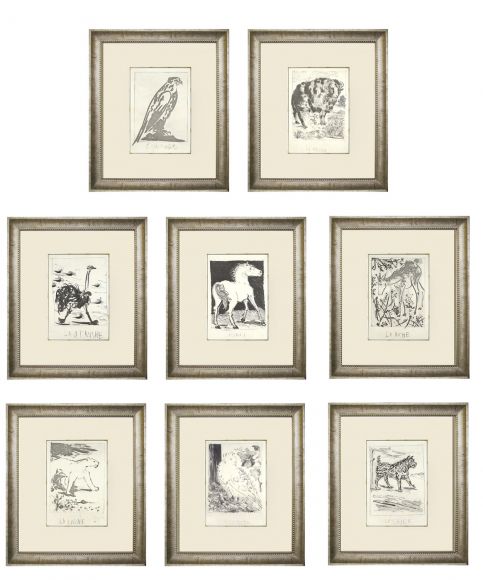 Picasso Animals in Standard Frames