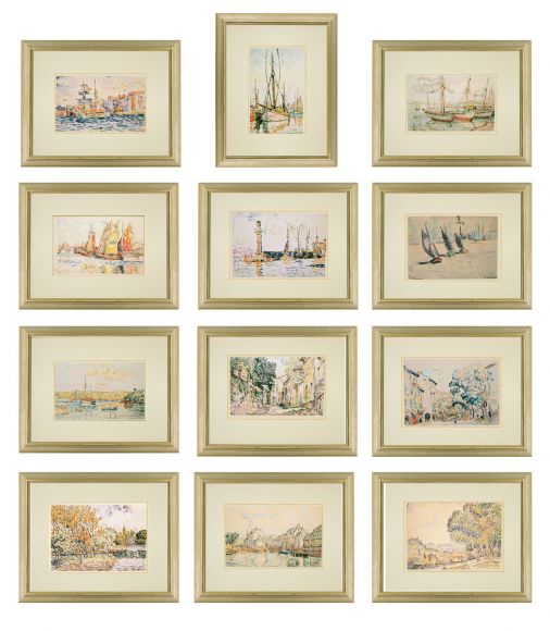 Signac Watercolours in Standard Frames