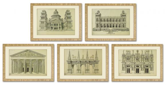 Vatican Architecturals in Standard Frames