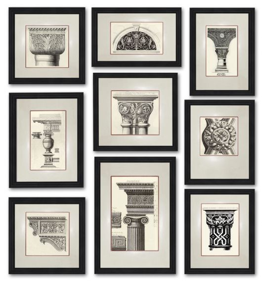 Architectural Details in Deluxe Handmade Frames