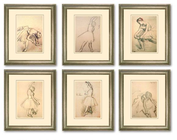 Degas in Deluxe Handmade Frames