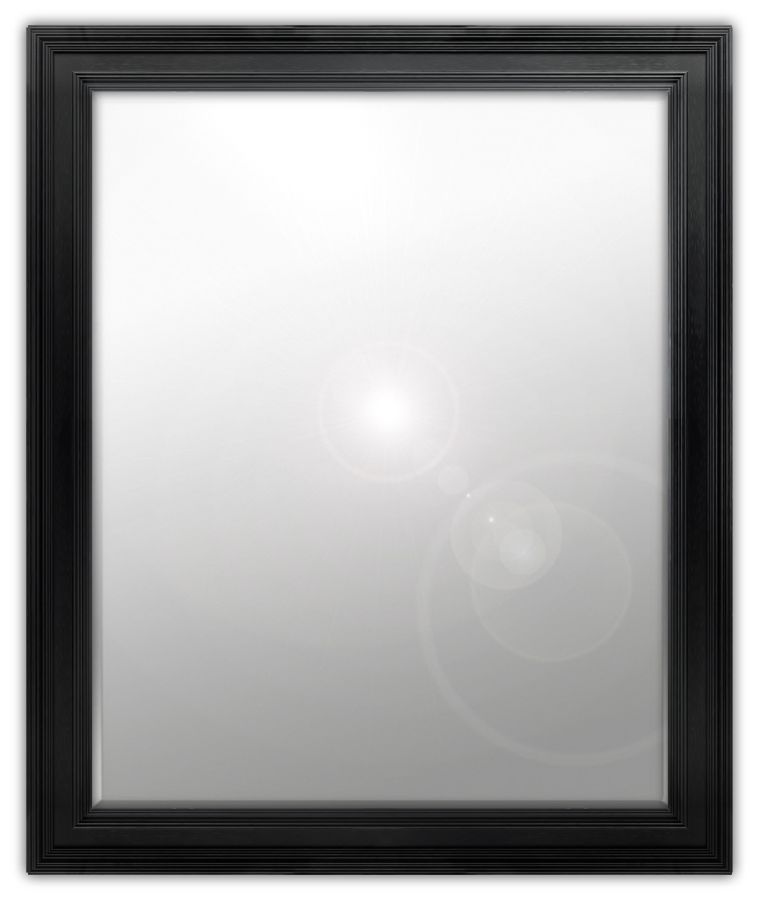 Acorpa: 6mm Foil backed bevelled mirror in a standard factory frame