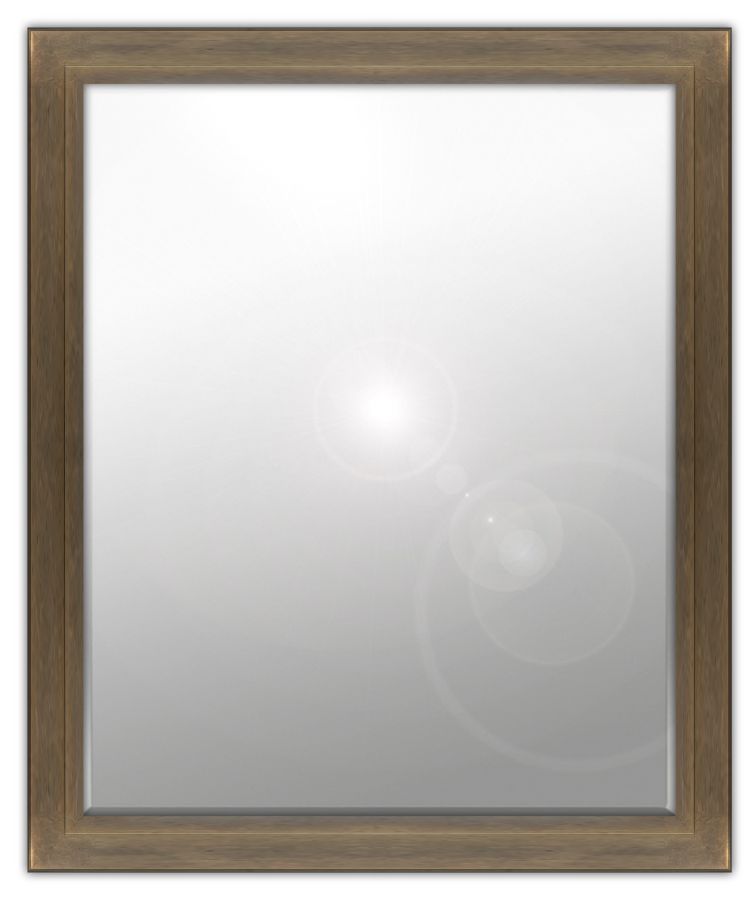 Dendrum: 6mm Foil backed bevelled mirror in a standard factory frame