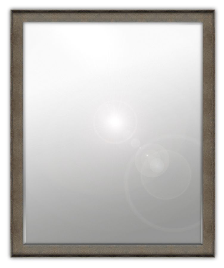 Formosa: 6mm Foil backed bevelled mirror in a standard factory frame