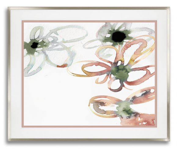 Joyous Twirl 02 in a Deluxe Handmade Frame