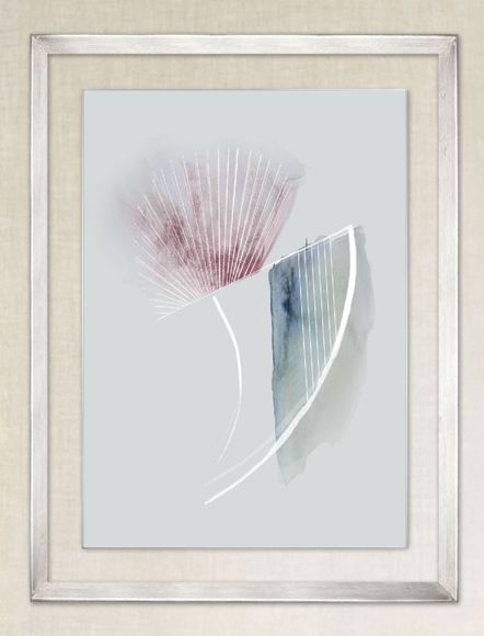 Sivelle between glass and acrylic in standard factory frame