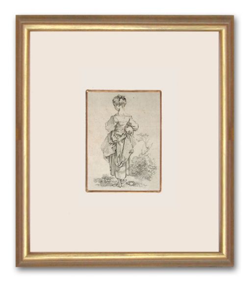 Boucher Drawing 01 in a Standard Frame