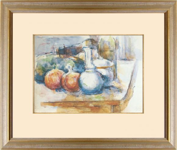 Cezanne Watercolours 05 in Standard Frames