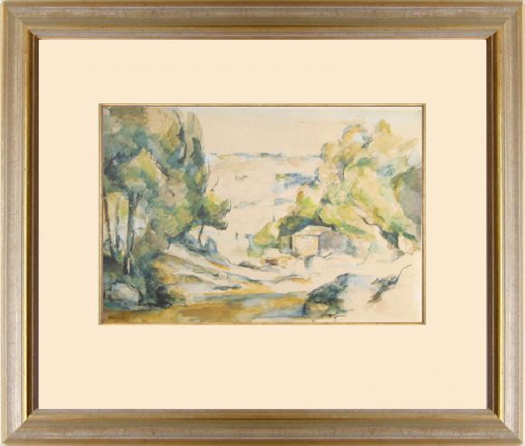 Cezanne Watercolours 06 in Standard Frames