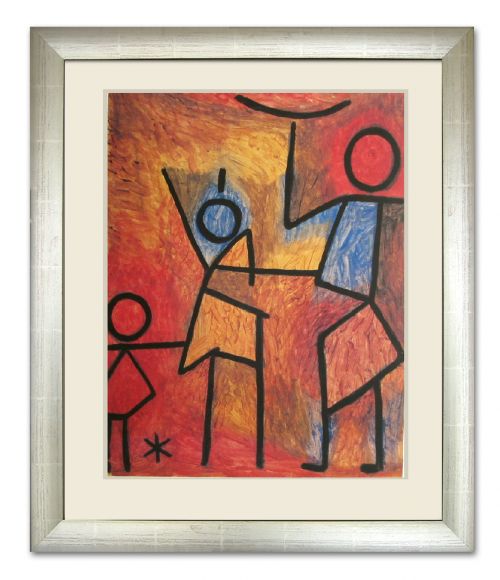 Paul Klee Drawing 02 in a Standard Frame