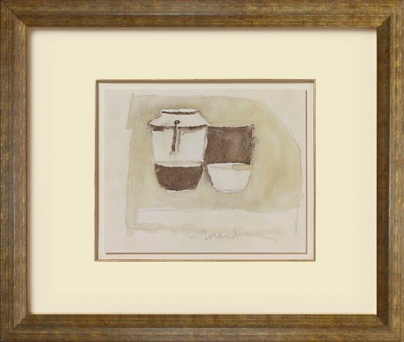 Morandi Watercolours 04 in Standard Frames