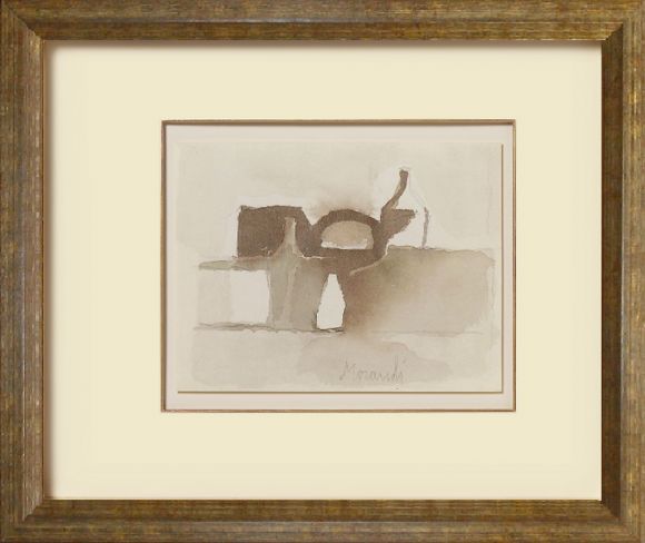 Morandi Watercolours 08 in Standard Frames