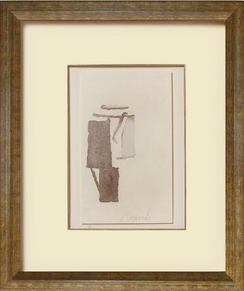 Morandi Watercolours 09 in Standard Frames