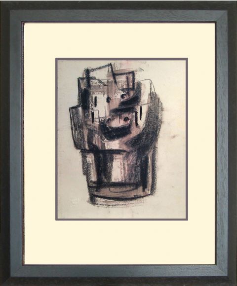 Henry Moore Drawing 02 in a Standard Frame