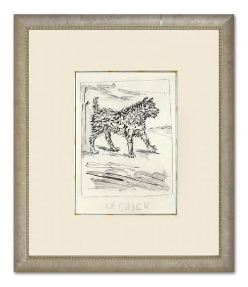 Picasso Animals 05 in a Standard Frame