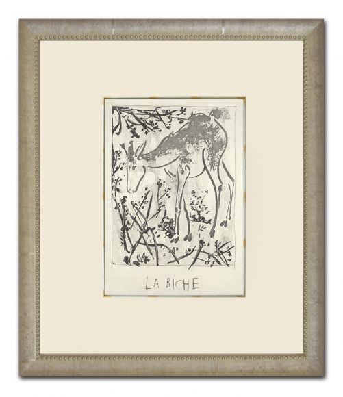 Picasso Animals 08 in a Standard Frame