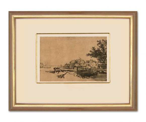 Rembrandt Drawing 03 in a Standard Frame