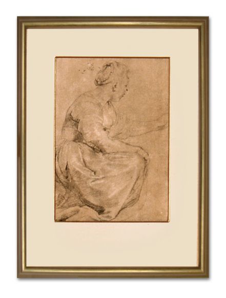 Rubens Drawing 05 in a Standard Frame