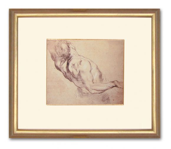 Rubens Drawing 06 in a Standard Frame