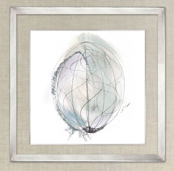 Spin between glass and acrylic in standard factory frame