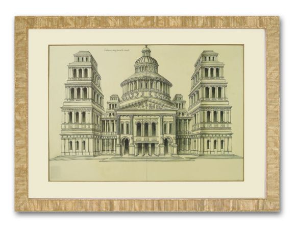 Vatican Architectural 02 in a Standard Frame