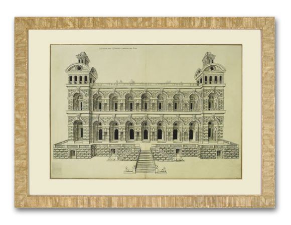 Vatican Architectural 04 in a Standard Frame