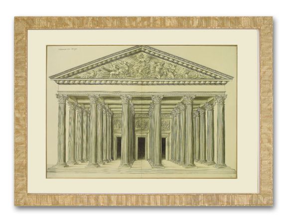 Vatican Architectural 05 in a Standard Frame