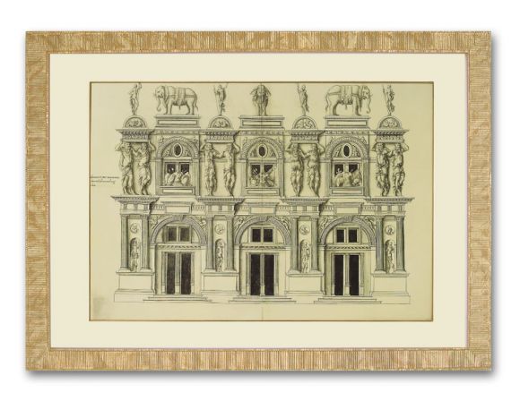 Vatican Architectural 07 in a Standard Frame