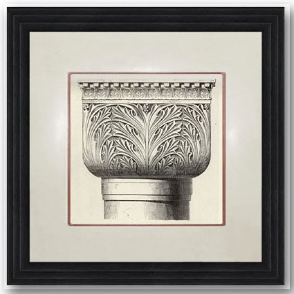 Architectural Details 01 in Deluxe Handmade Frame