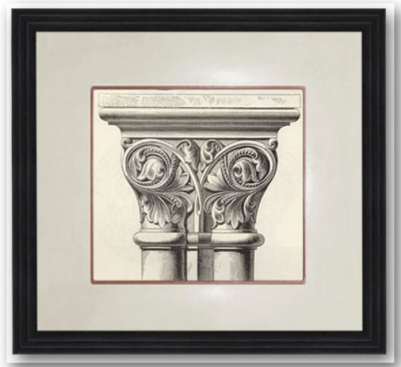 Architectural Details 05 in Deluxe Handmade Frame