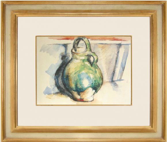 Cezanne Watercolours 04 in Deluxe Handmade Frames