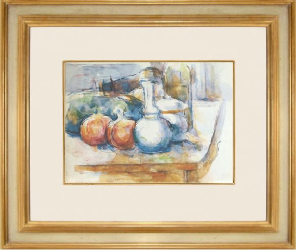 Cezanne Watercolours 05 in Deluxe Handmade Frames