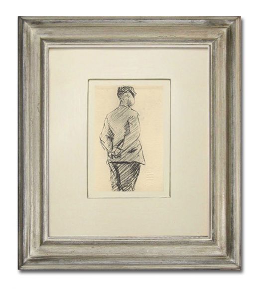 Georges Seurat 06 in Deluxe Handmade Frame