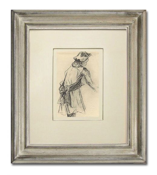 Georges Seurat 08 in Deluxe Handmade Frame