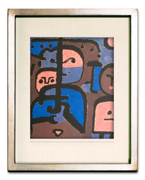 Paul Klee Drawing 01 in a Deluxe Handmade Frame