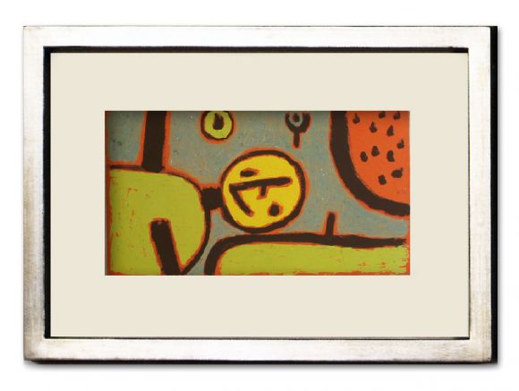 Paul Klee Drawing 11 in a Deluxe Handmade Frame