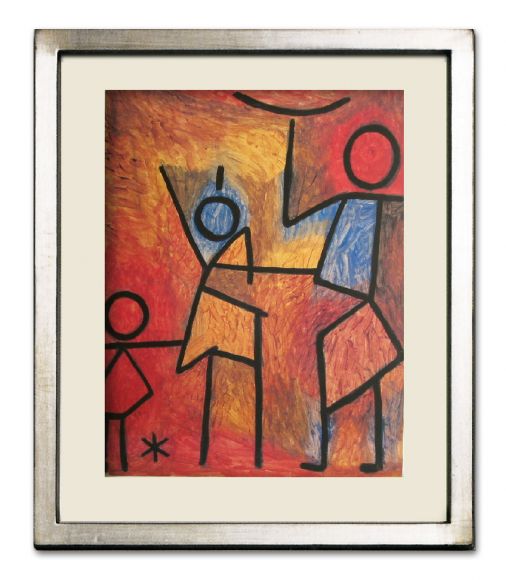 Paul Klee Drawing 02 in a Deluxe Handmade Frame