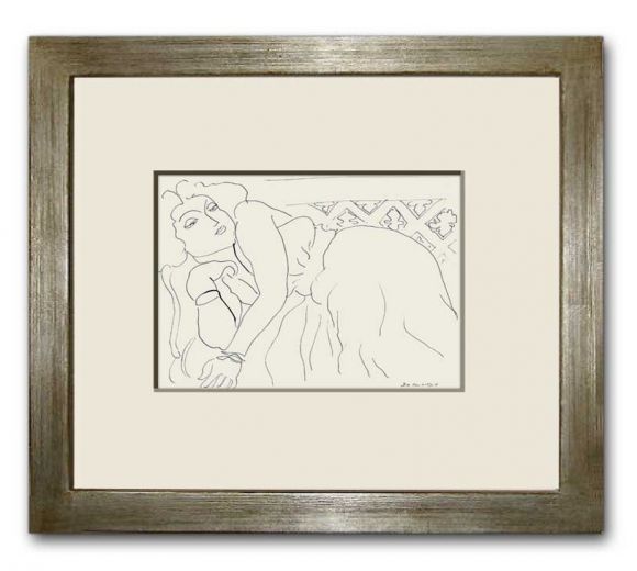 Matisse 05 in a Deluxe Handmade Frame