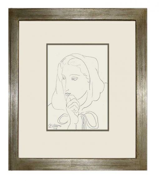 Matisse 08 in a Deluxe Handmade Frame