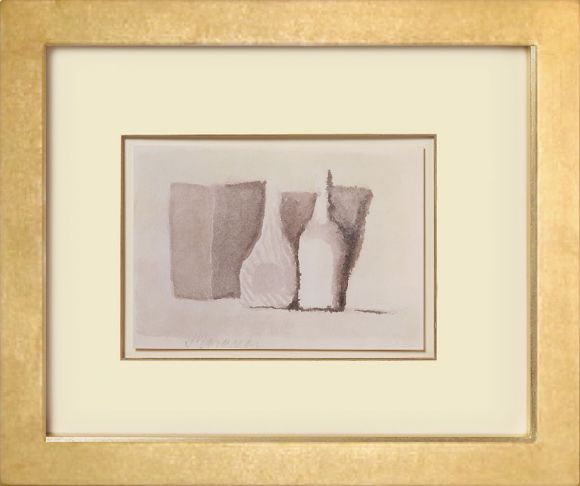 Morandi Watercolours 01 in Deluxe Handmade Frames