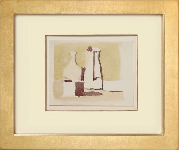 Morandi Watercolours 02 in Deluxe Handmade Frames