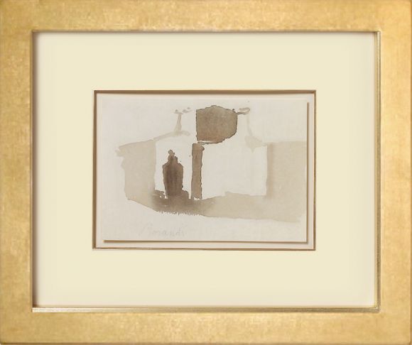 Morandi Watercolours 03 in Deluxe Handmade Frames