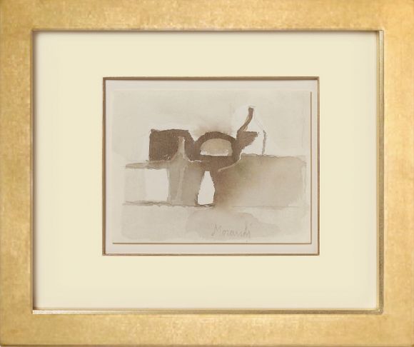 Morandi Watercolours 08 in Deluxe Handmade Frames