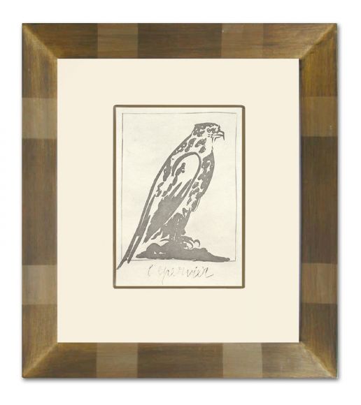 Picasso Animals 01 in a Deluxe Handmade Frame