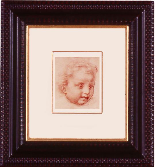 Del Sarto 02 in a deluxe handmade frame.