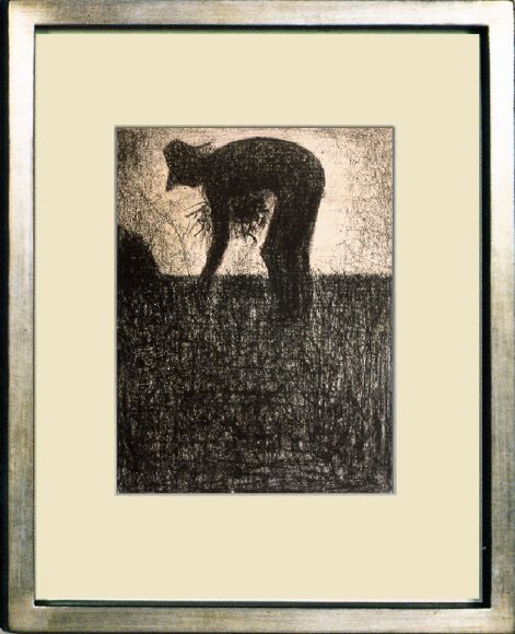 Georges Seurat 03 in a Deluxe Handmade Frame