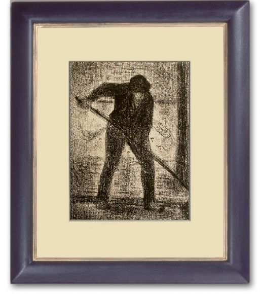 Georges Seurat 04 in a Deluxe Handmade Frame